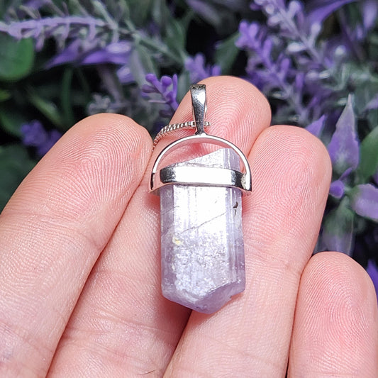 Purple Scapolite Pendant