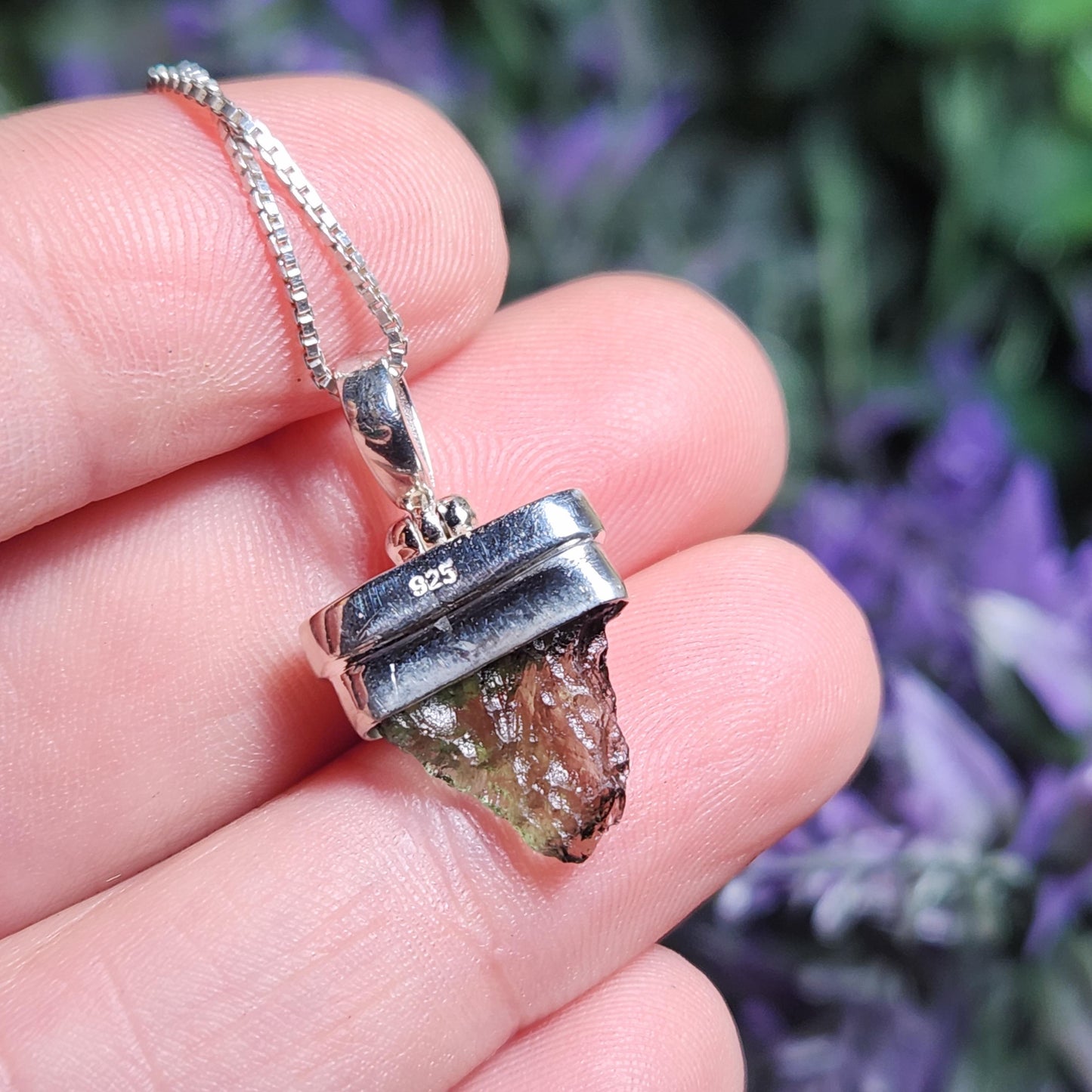 Moldavite Pendant