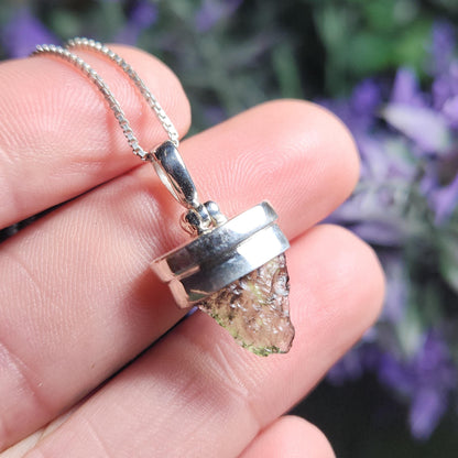 Moldavite Pendant