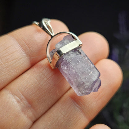 Purple Scapolite Pendant