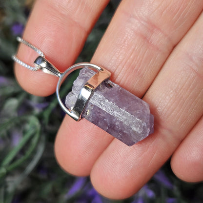 Purple Scapolite Pendant