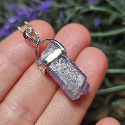 Purple Scapolite Pendant