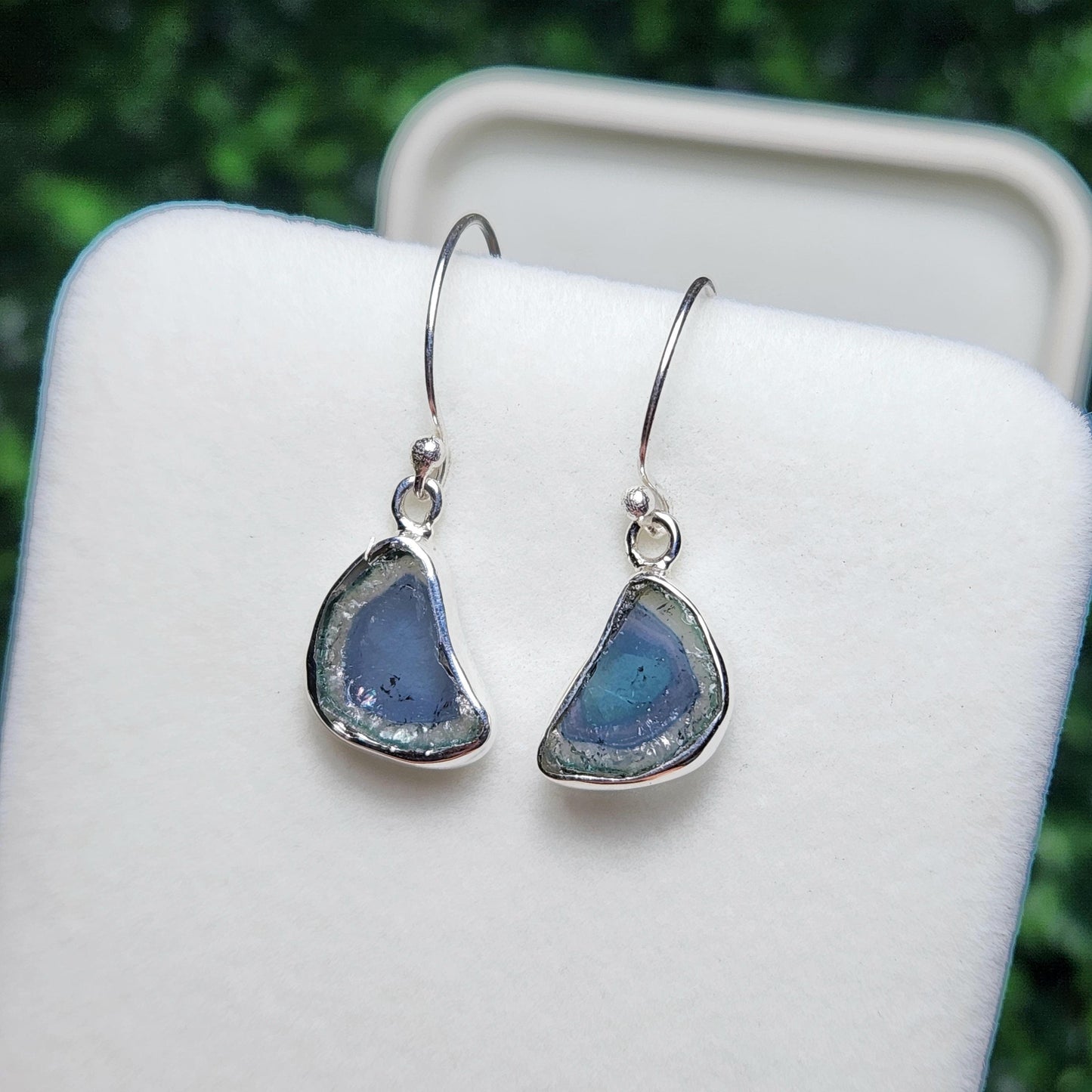 Watermelon Tourmaline Earrings