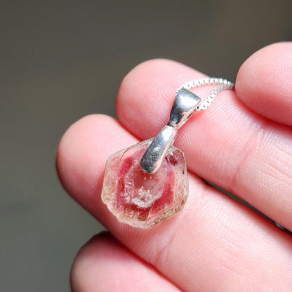 Watermelon Tourmaline Pendant