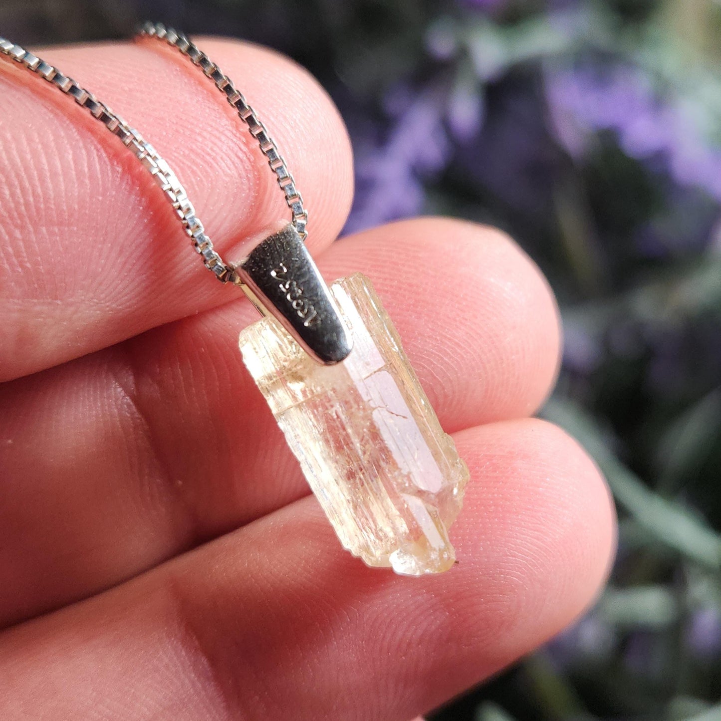 Golden Topaz Pendant