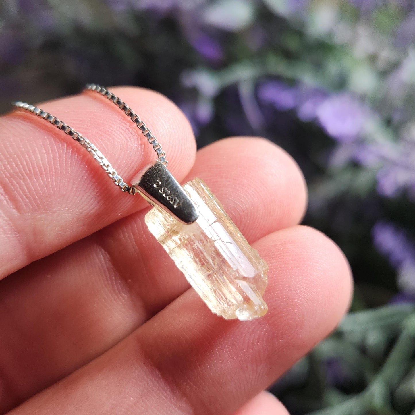 Golden Topaz Pendant