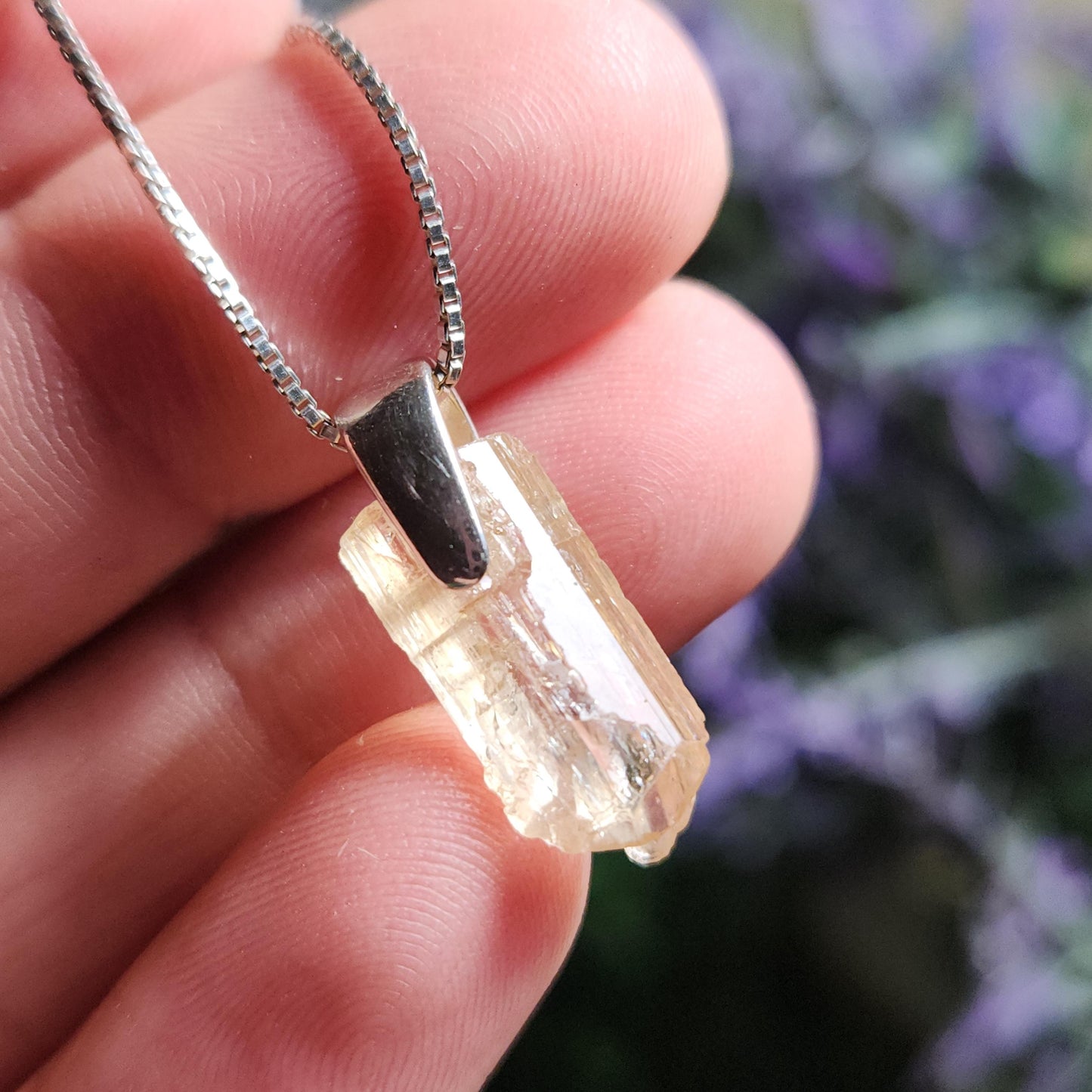 Golden Topaz Pendant