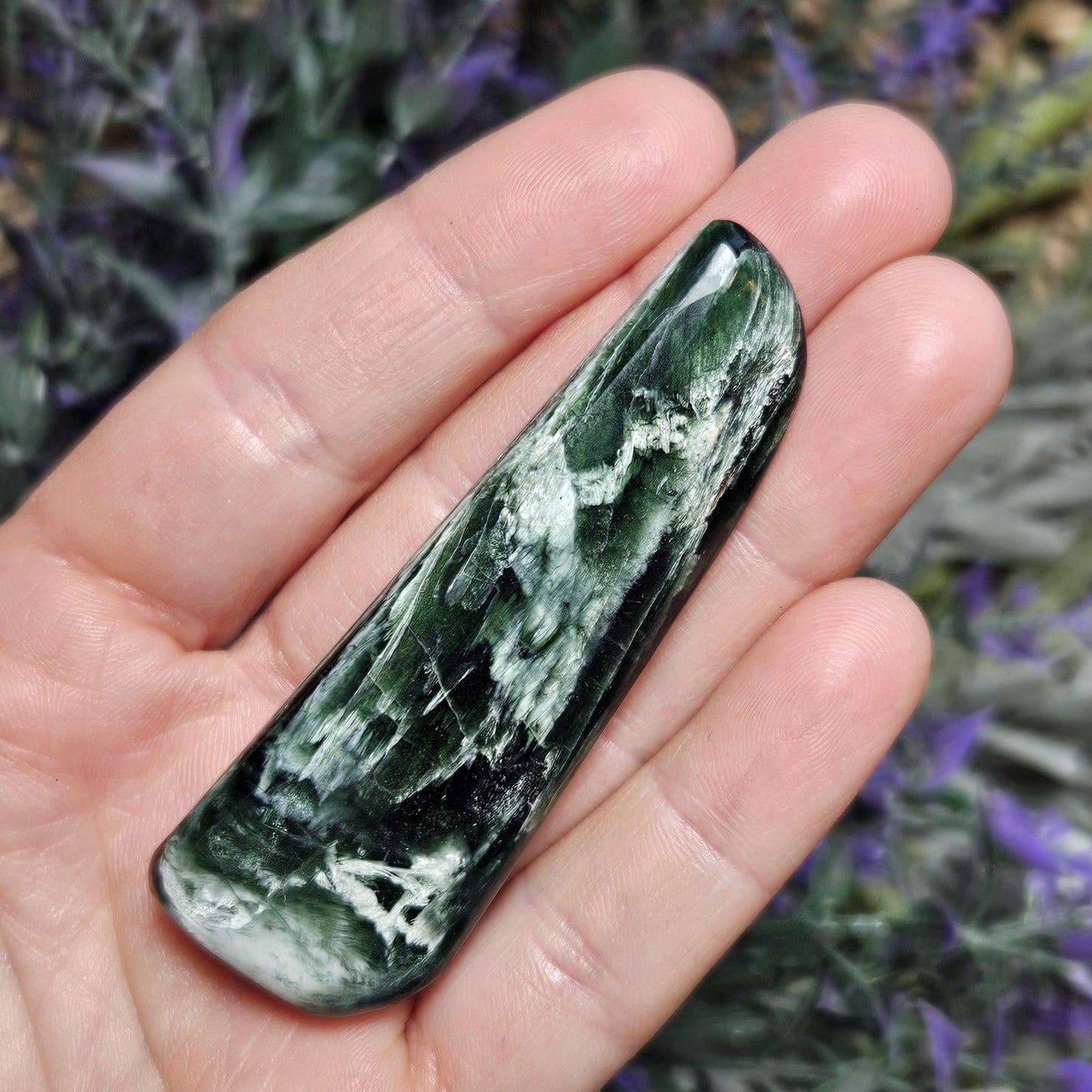 Green Kyanite Wand