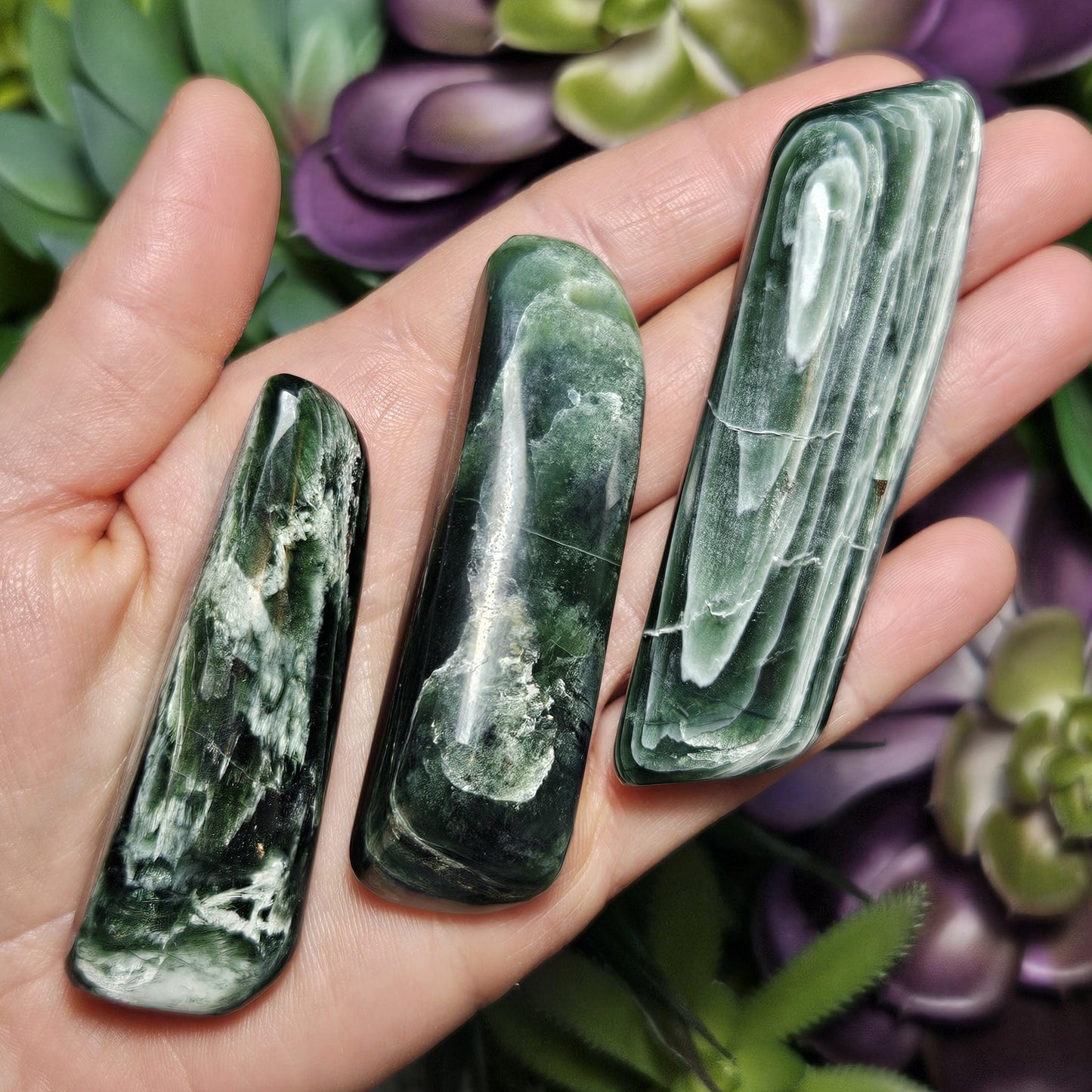 Green Kyanite Wand