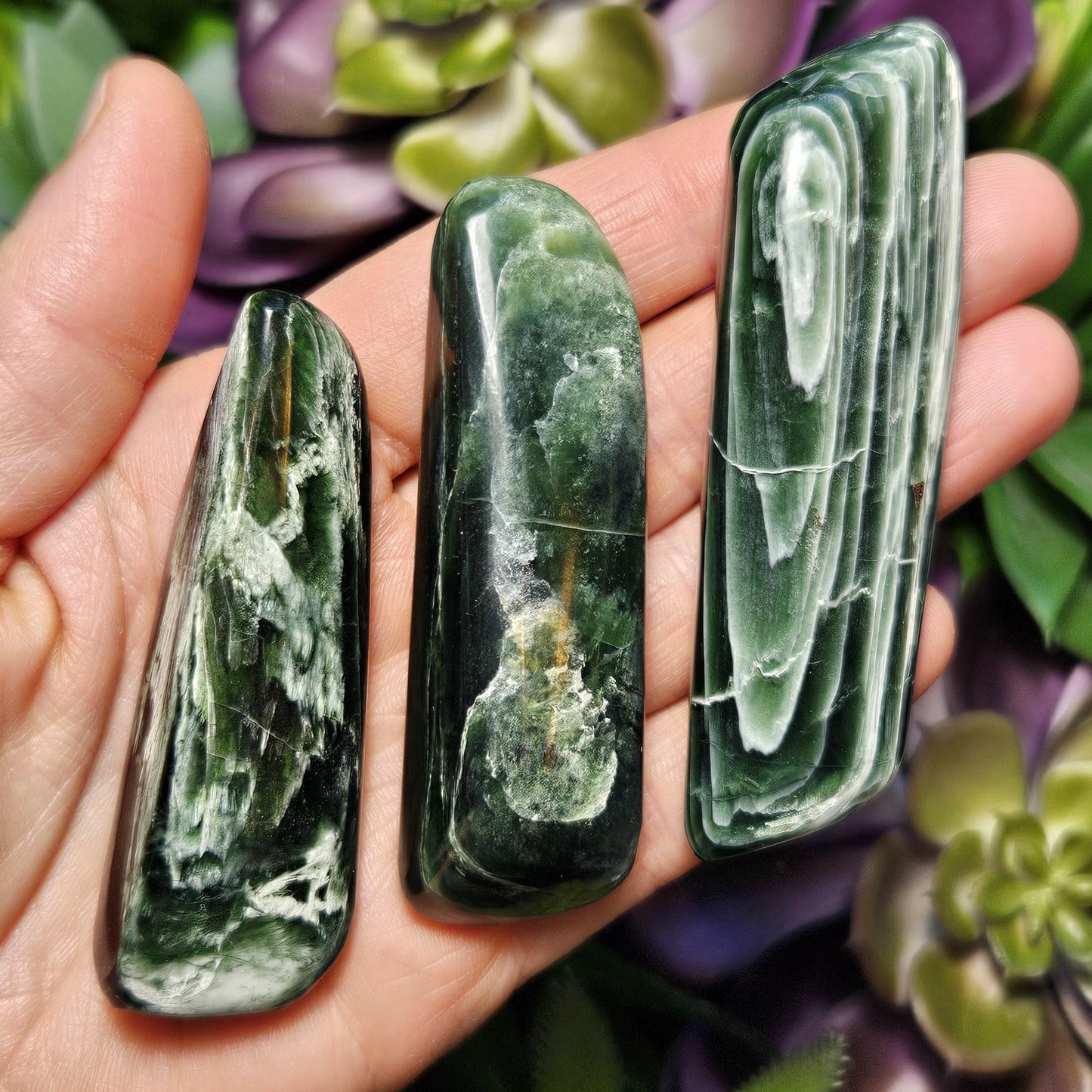 Green Kyanite Wand