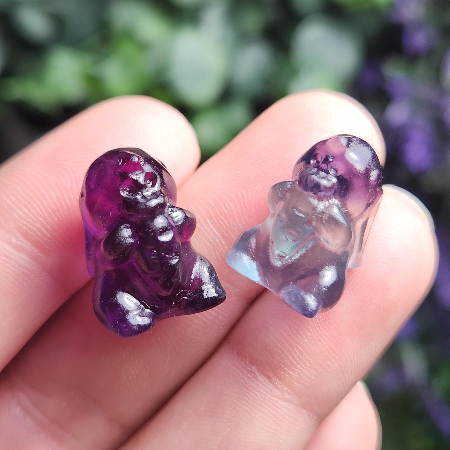 Rainbow Fluorite Rabbit