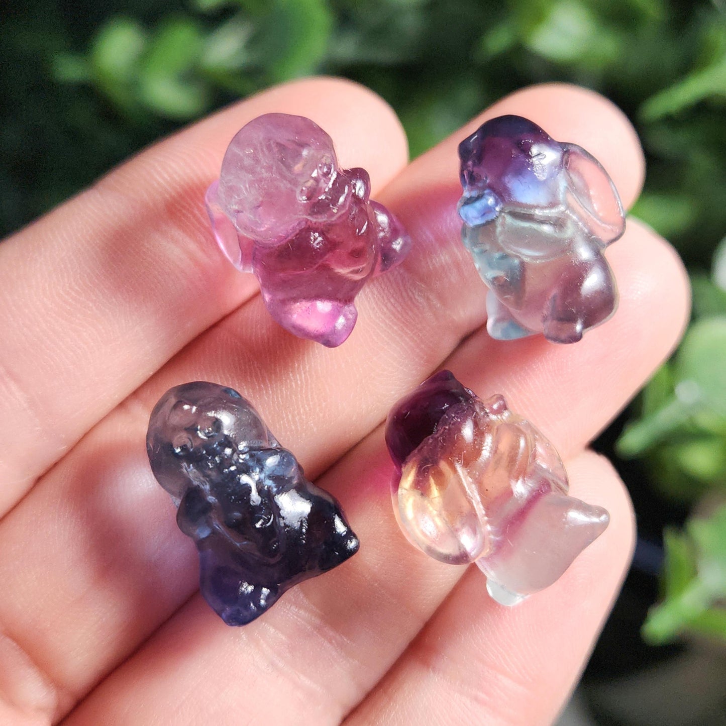 Rainbow Fluorite Rabbit