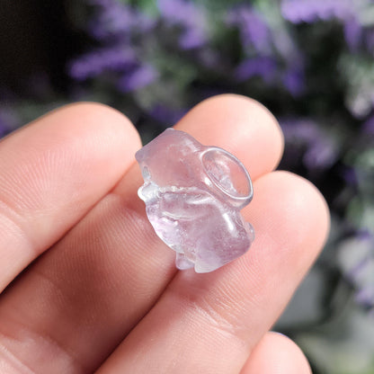 Rainbow Fluorite Rabbit
