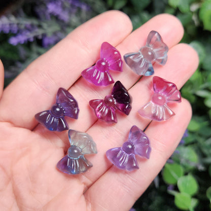 Rainbow Fluorite Bow