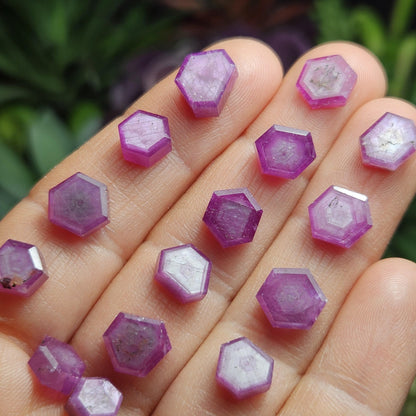 Ruby Crystal Slice