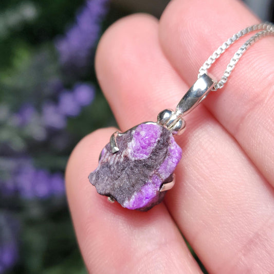 Gel Sugilite Pendant