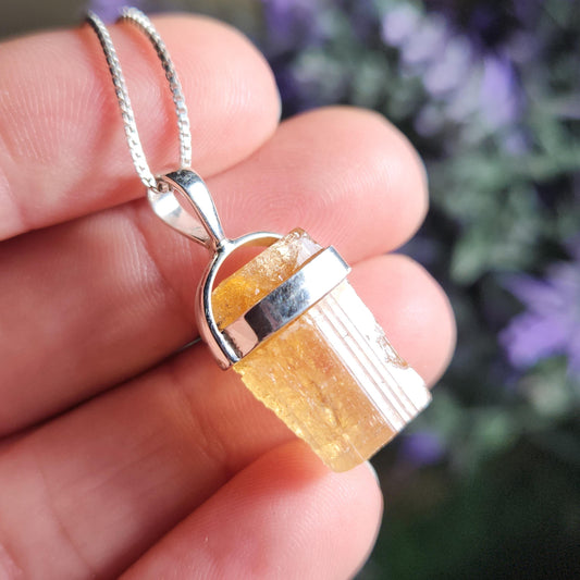 Honey Topaz Pendant