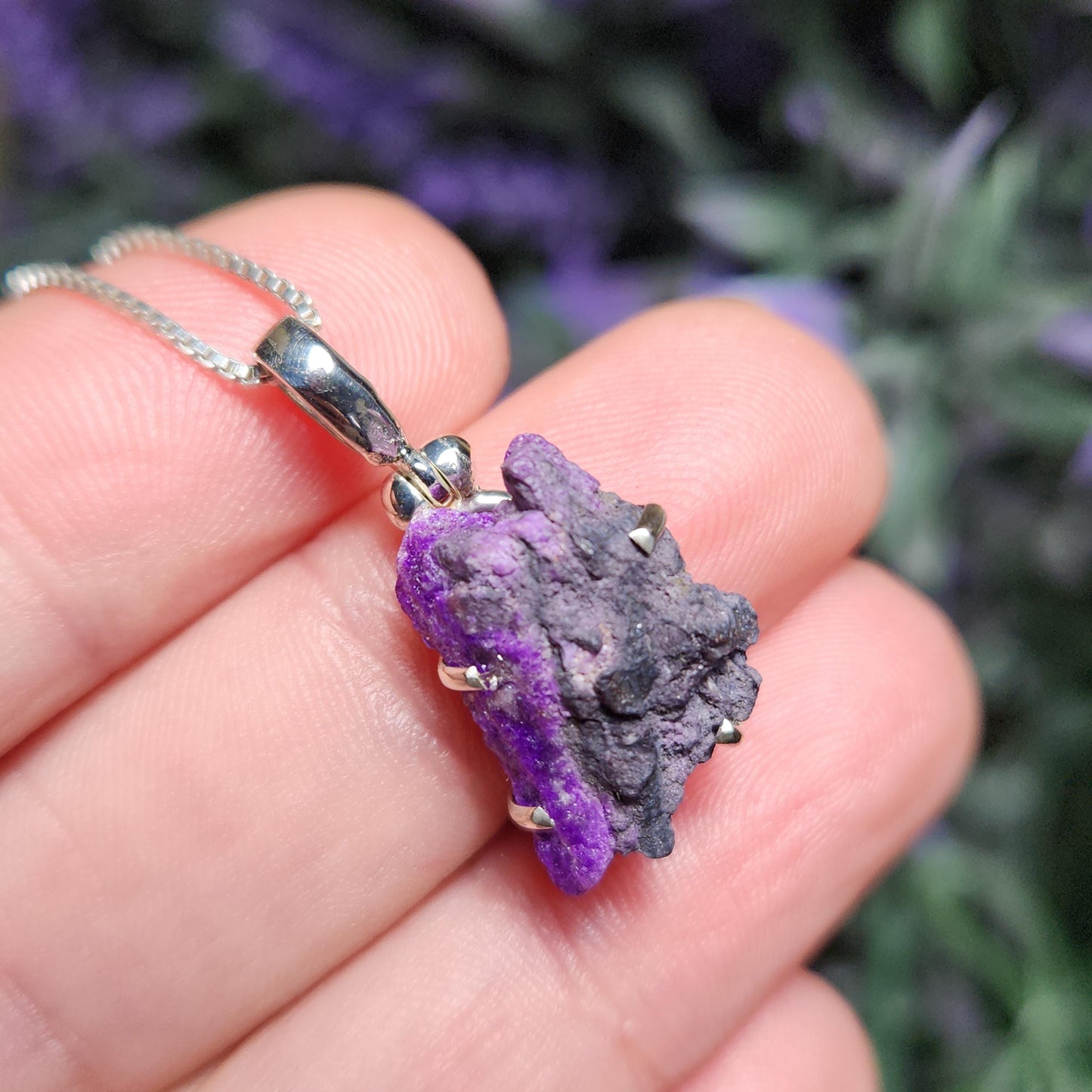 Gel Sugilite Pendant