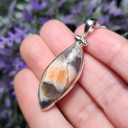 Iolite & Sunstone Pendant