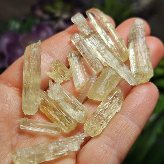 Etched Heliodor Crystal