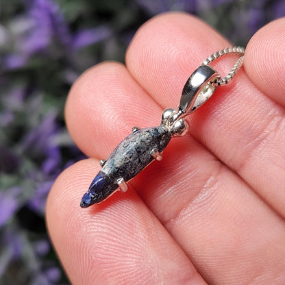 Benitoite Pendant