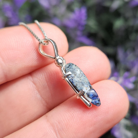 Benitoite Pendant