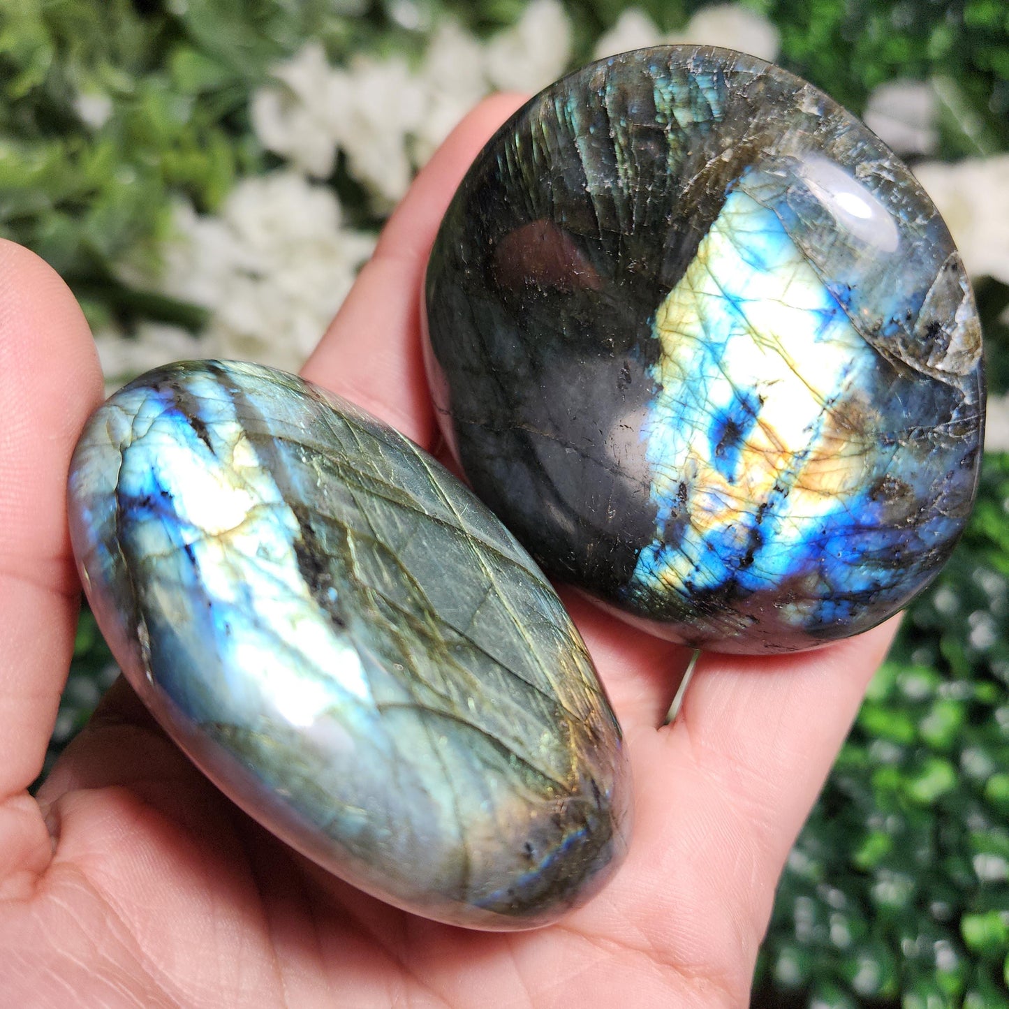 Labradorite Palm Stone