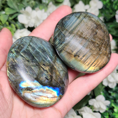 Labradorite Palm Stone