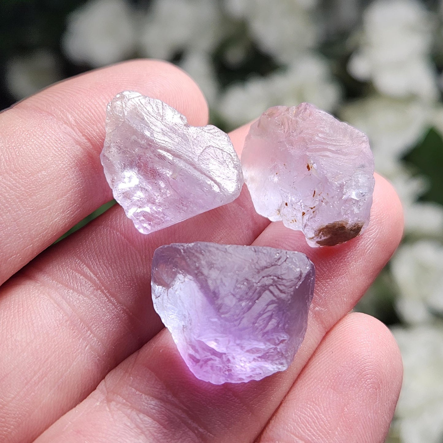 Periwinkle Fluorite Crystal