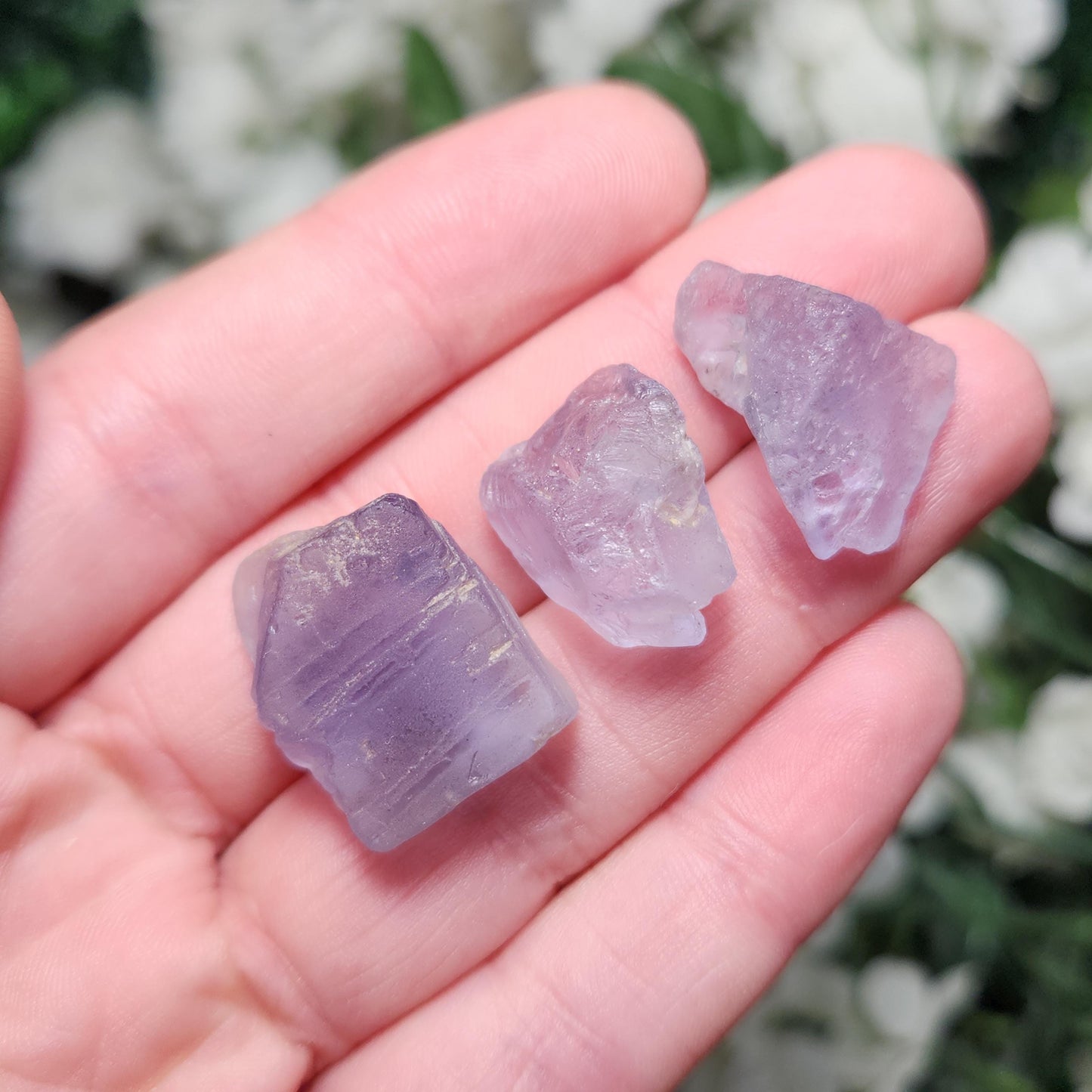 Periwinkle Fluorite Crystal