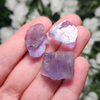 Periwinkle Fluorite Crystal