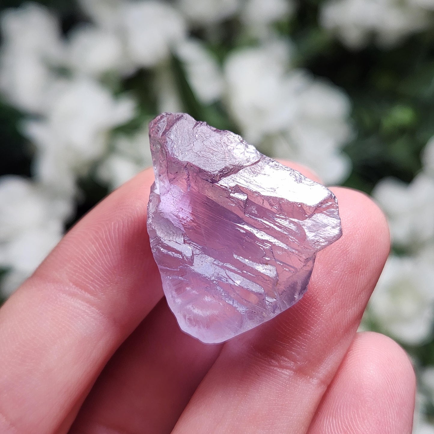 Periwinkle Fluorite Crystal