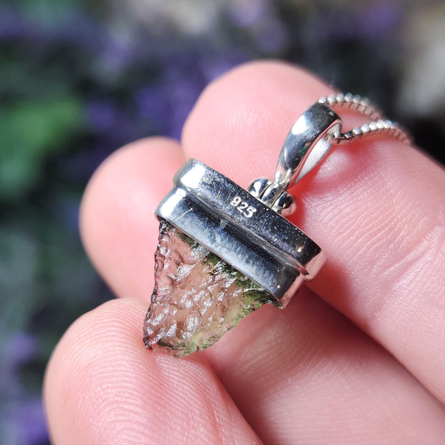 Moldavite Pendant
