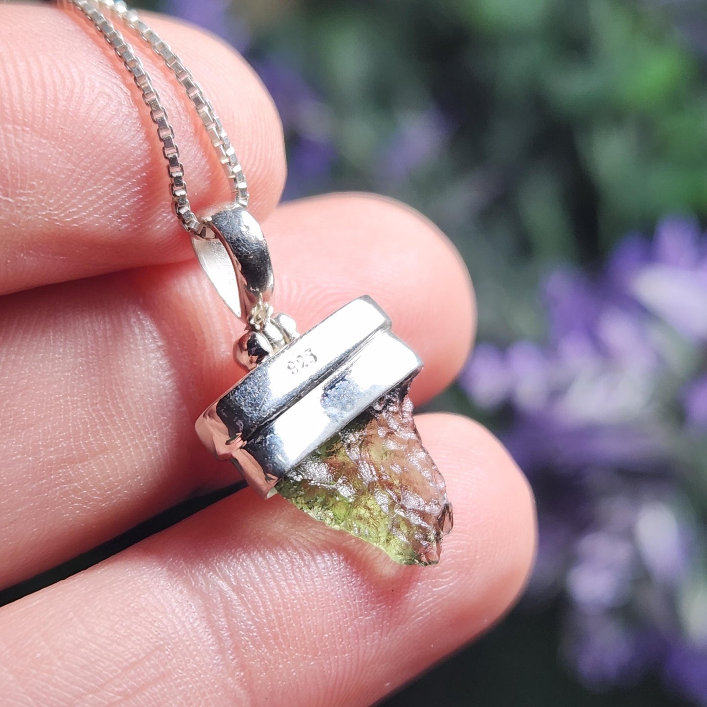 Moldavite Pendant