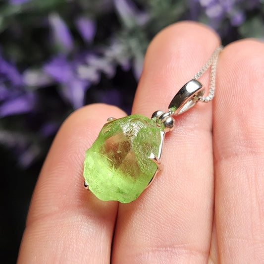 Terminated Peridot Pendant