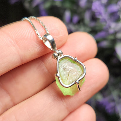 Terminated Peridot Pendant