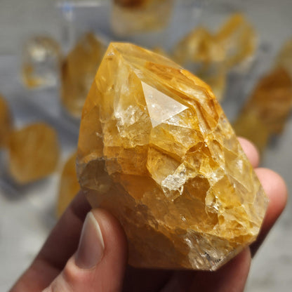 Golden Healer Quartz Tower