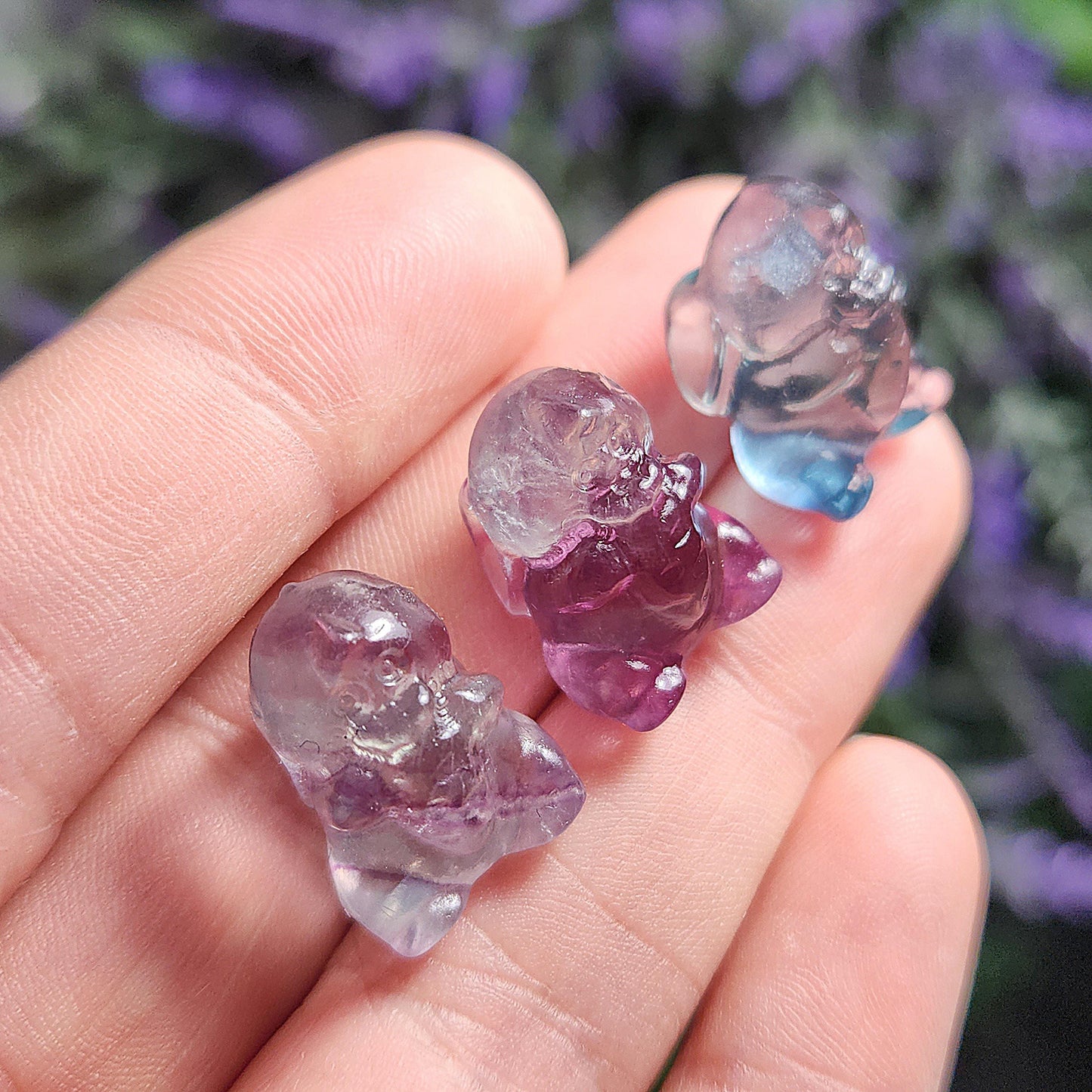 Rainbow Fluorite Rabbit