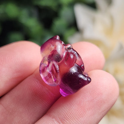 Rainbow Fluorite Rabbit