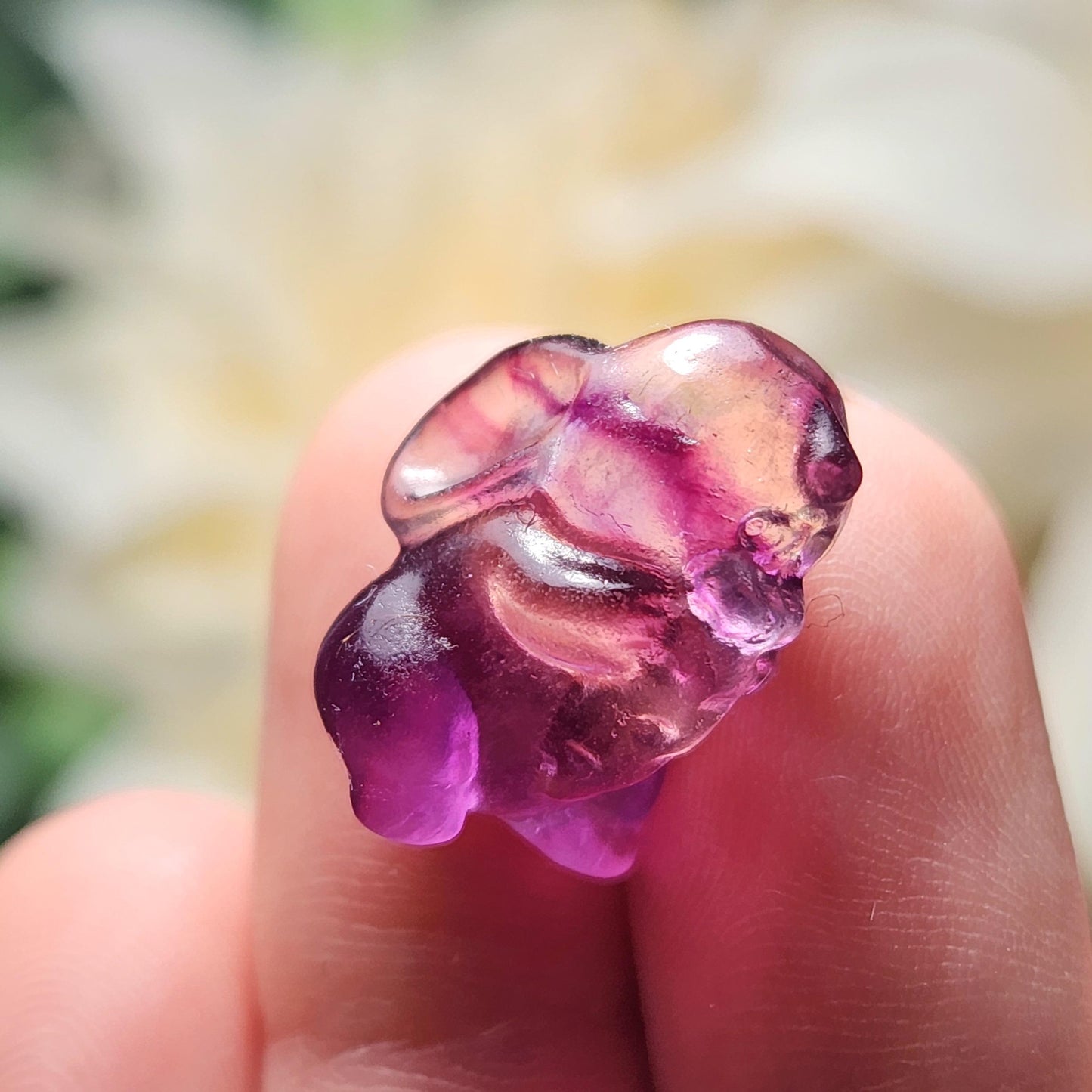 Rainbow Fluorite Rabbit