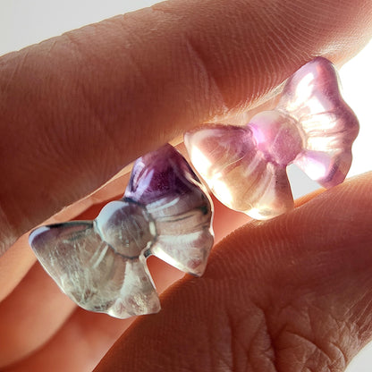 Rainbow Fluorite Bow