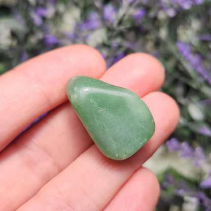 Green Aventurine Crystal (0.75"+), Polished Aventurine Tumble