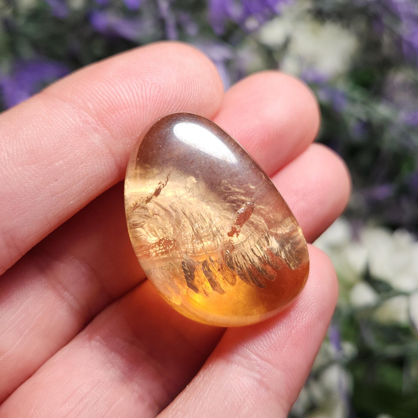 Tangerine Aura Quartz