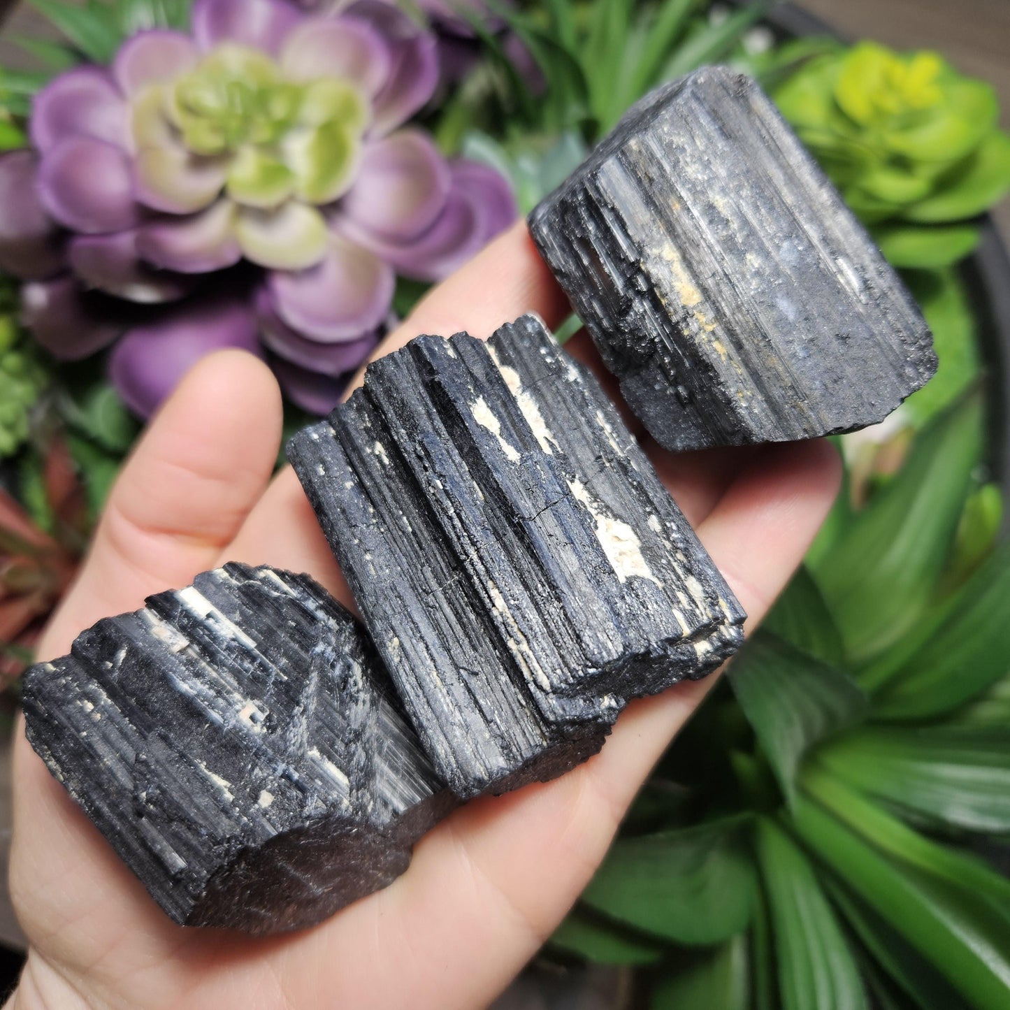 XL Black Tourmaline Crystal