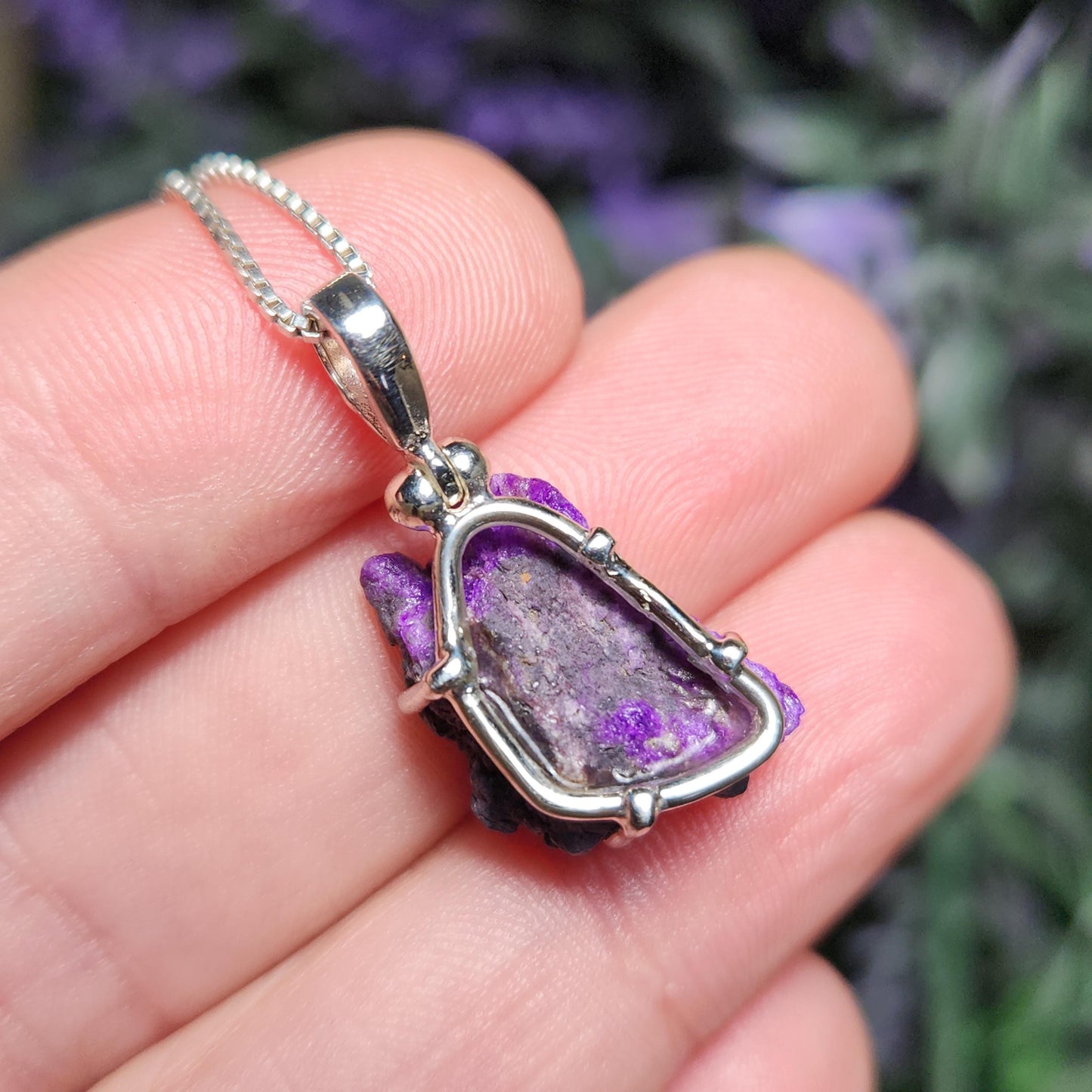 Gel Sugilite Pendant
