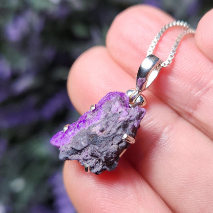 Gel Sugilite Pendant