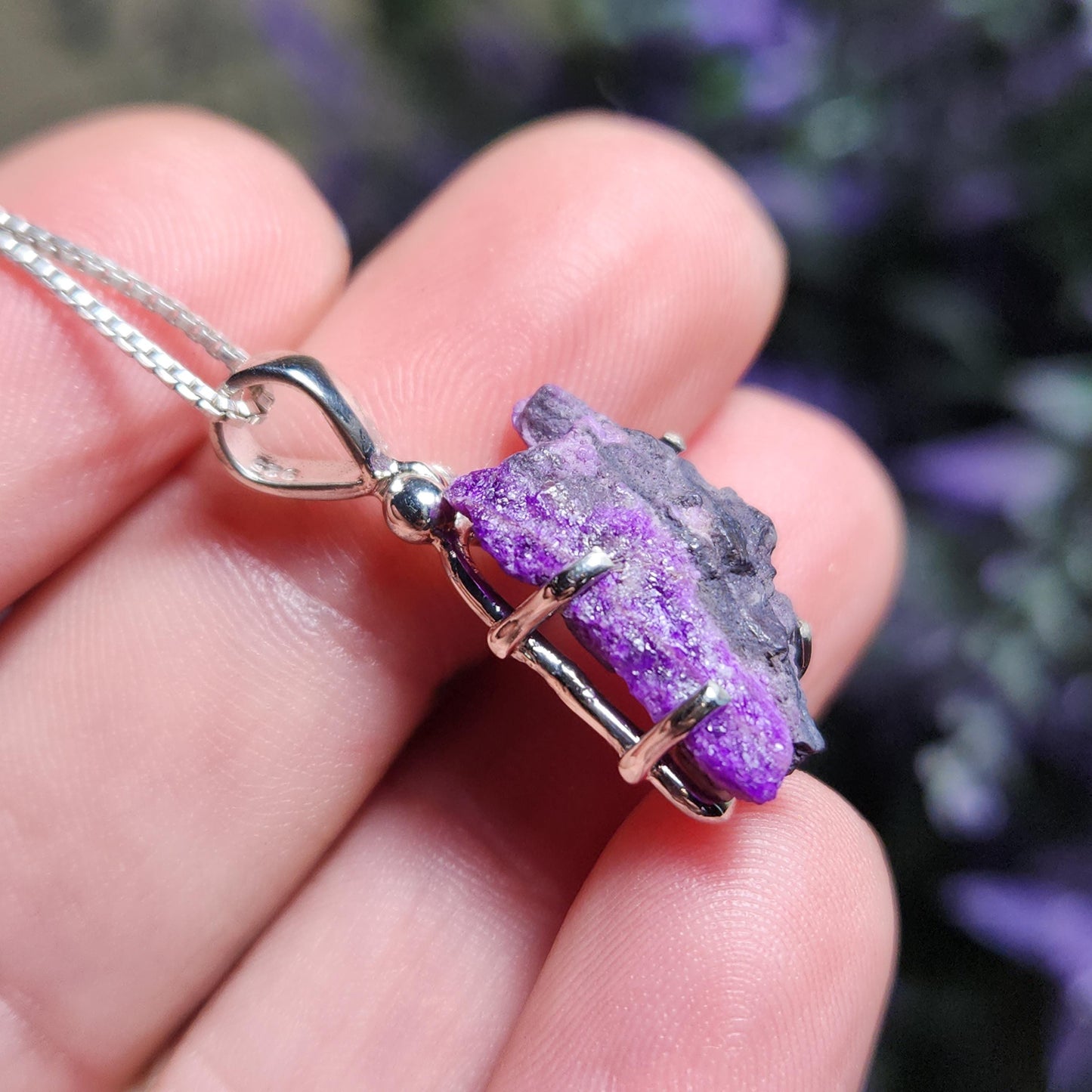 Gel Sugilite Pendant