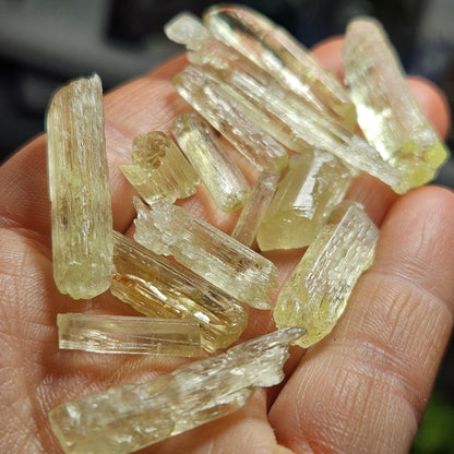 Etched Heliodor Crystal