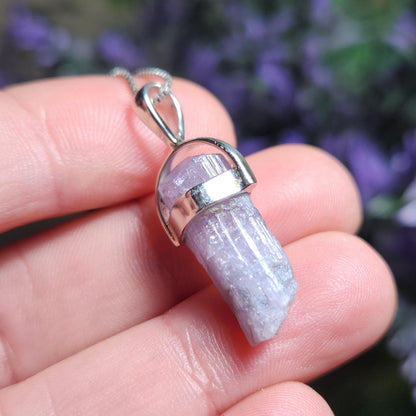 Purple Scapolite Pendant