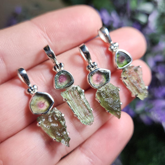 Moldavite Pendant